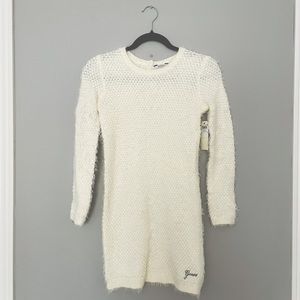 Guess White Knit Dress
